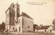 37 Indre Et Loire / CPA FRANCE 37 "Charnizay, la ferme, ancien château féodal"