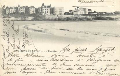 / CPA FRANCE 17 "Pontaillac, environs de Royan"