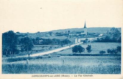 / CPA FRANCE 55 "Longchamps sur Aire, la vue générale"