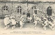 53 Mayenne / CPA FRANCE 53  "Saint Fraimbault de Prières, fanfare des petits Orphelins de Saint Georges de Lisle"