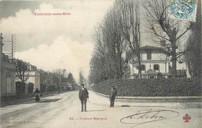 / CPA FRANCE 94 "Fontenay sous Bois, avenue Marigny"