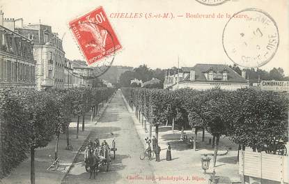 / CPA FRANCE 77 "Chelles, bld de la gare"