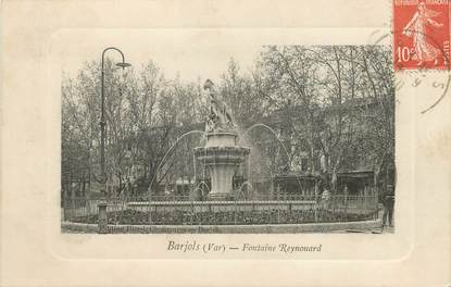 / CPA FRANCE 83 "Barjols, fontaine Reynouard"