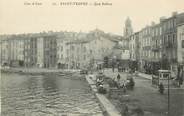 83 Var / CPA FRANCE 83 "Saint Tropez, quai Suffren"