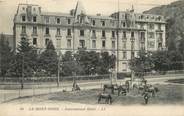 63 Puy De DÔme / CPA FRANCE 63 "La Mont Dore, international hôtel"