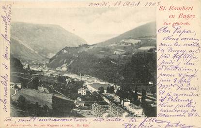 / CPA FRANCE 01 "Saint Rambert en Bugey, vue générale "