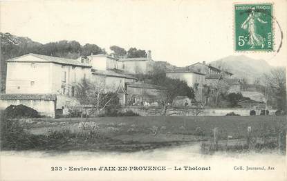 / CPA FRANCE 13 "Environs d'Aix en Provence, le Tholonet"