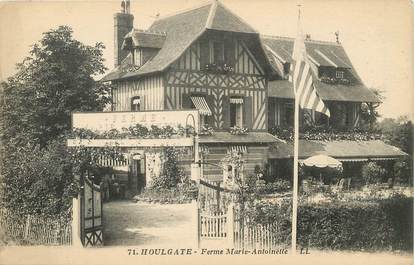 / CPA FRANCE 14 "Houlgate, ferme Marie Antoinette"