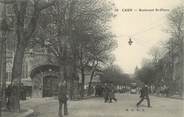 14 Calvado / CPA FRANCE 14 "Caen, Bld Saint Pierre"