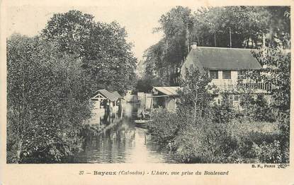 / CPA FRANCE 14 "Bayeux, l'Aure"