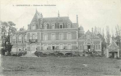 / CPA FRANCE 14 "Courgeville, château de Clairefontaine"
