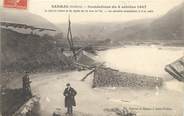 07 Ardeche / CPA FRANCE 07 "Sarras, inondations du 8 octobre 1907"