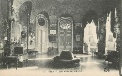 / CPA FRANCE 14 "Caen, lycée Malherbe, le parloir"