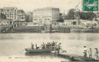 / CPA FRANCE 14 "Trouville Deauville, le bac"