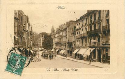 CPA FRANCE 41 "Blois, la rue Porte Côté"