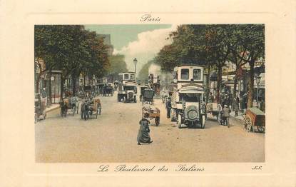 CPA FRANCE 75009 "Paris, le boulevard des Italiens"