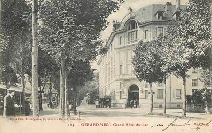 CPA FRANCE 88 "Gérardmer, Grand Hotel du Lac"