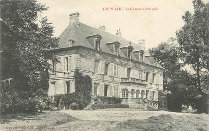 / CPA FRANCE 14 "Douville, le château"