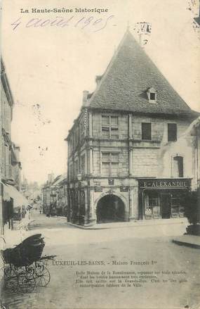 CPA FRANCE 70 "Luxeuil les  Bains"