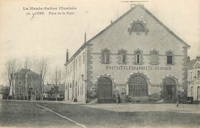 CPA FRANCE 70 "Lure, Place de la Poste"