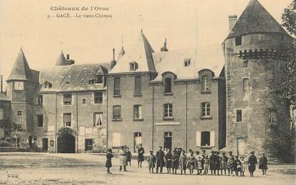 CPA FRANCE 61 "Gacé, le vieux chateau"