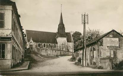 / CPSM FRANCE 14 "La Chapelle Yvon, vue sur l'église"