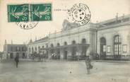 14 Calvado CPA FRANCE 14 "Caen, la Gare de  l'Ouest"