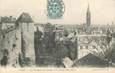 CPA FRANCE 14 "Caen, les Remparts du Chateau et le clocher Saint Pierre"