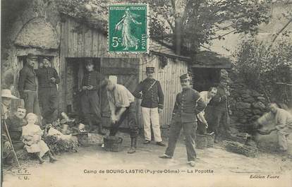 CPA FRANCE 61 "Camp de Bourg Lastic, la Popotte"