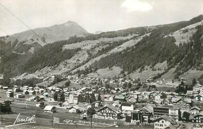 CPSM FRANCE 74 "Morzine , vue générale, la Pointe des Nantaux"