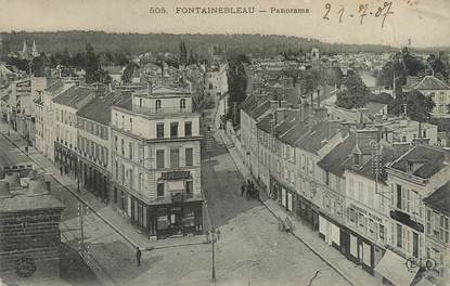 CPA FRANCE 77 "Fontainebleau, Panorama"