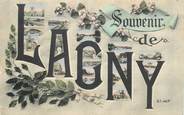 77 Seine Et Marne CPA FRANCE 77 "Souvenir de Lagny"