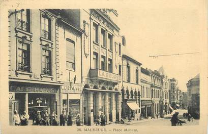 / CPA FRANCE 59 "Maubeuge, place Mabuse"