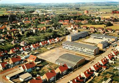 / CPSM FRANCE 62 "Aire sur La Lys, groupe scolaire Jean Jaurès"