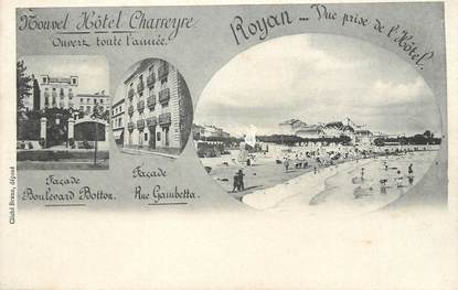 / CPA FRANCE 17 "Royan, Vue prise de l'hôtel"