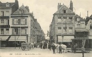 62 Pa De Calai / CPA FRANCE 62 "Calais, rue de la mer"