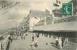 CPA FRANCE 14 "Cabourg, la digue promenade, le casino et le Grand Hotel"