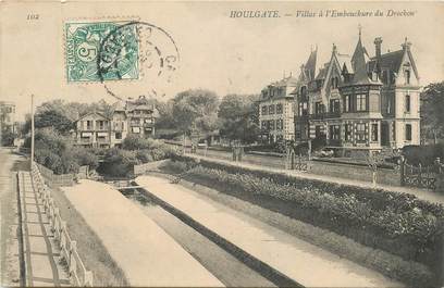 CPA FRANCE 14 "Houlgate, villas à l'embouchure du Drochon"