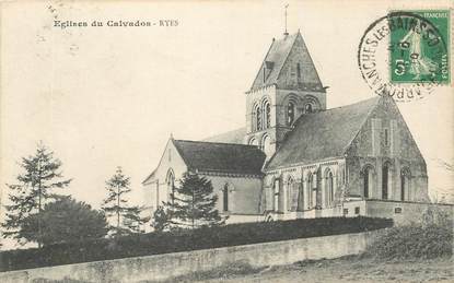 CPA FRANCE 14 "Ryes, l'Eglise"