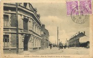 62 Pa De Calai / CPA FRANCE 62 "Arras, carrefour, rue du temple et route de Bapaume"