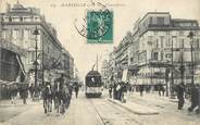 13 Bouch Du Rhone CPA FRANCE 13 "Marseille, la Rue Cannebière" / TRAMWAY