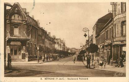 / CPA FRANCE 62 "Bethune, boulevard Poincarré"