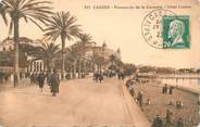 06 Alpe Maritime CPA FRANCE 06 "Cannes, promenade de la Croisette, Hotel Carlton"