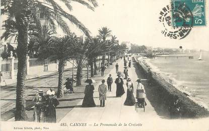 CPA FRANCE 06 "Cannes, la promenade de  la Croisette"