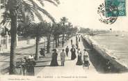 06 Alpe Maritime CPA FRANCE 06 "Cannes, la promenade de  la Croisette"