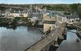 / CPSM FRANCE 72 "Fesnay sur Sarthe, le pont de Sillé sur la Sarthe"