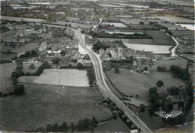 / CPSM FRANCE 72 "Saint Marceau, le pont, la chapelle et le bourg"