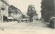 73 Savoie / CPA FRANCE 73 "Aix Les Bains, rue de Genève" / TRAMWAY