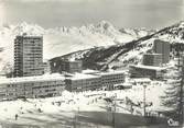 73 Savoie / CPSM FRANCE 73 "La Plagne, arrivée des pistes, vue générale"