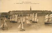 35 Ille Et Vilaine  / CPA FRANCE 35 "Saint Malo, Vue générale un jour de régates" / B ATEAU